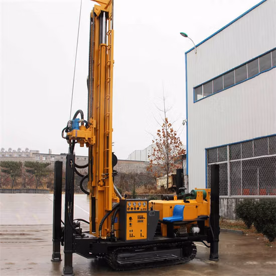 High Quality 300m Iron Crawler Water Well Drilling Rig