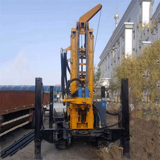 High Quality 300m Iron Crawler Water Well Drilling Rig